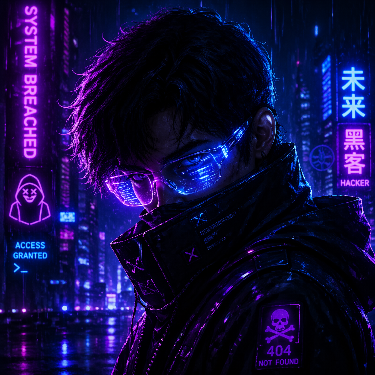 Cyber Hacker Avatar